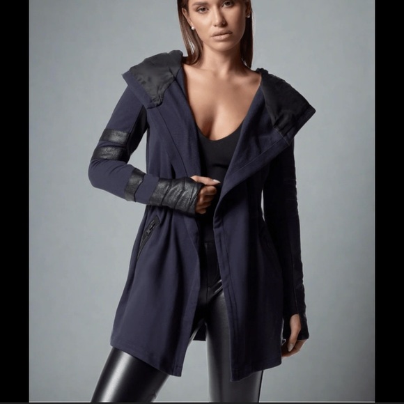 blanc noir Jackets & Blazers - BLANC NOIR
Maitri Traveler Jac $200 black faux leather active casual spring